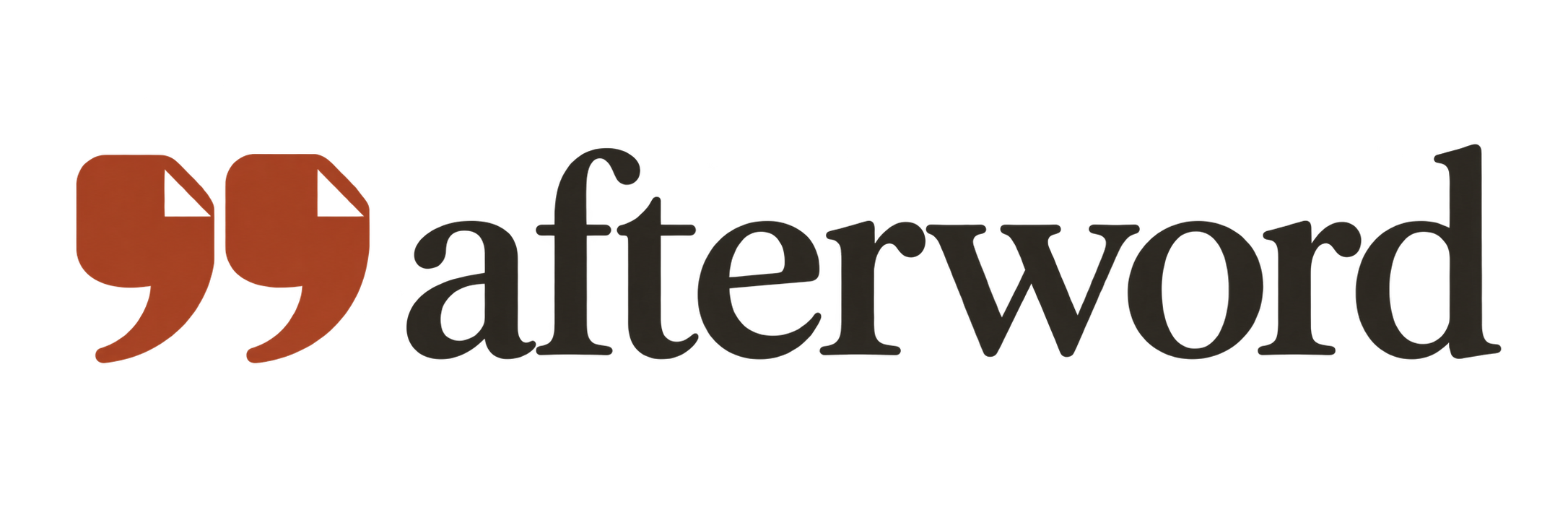 Afterword